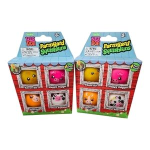 Farmyard Squishkins - Multicolor Set